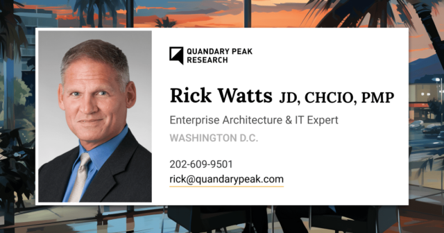 Rick Watts | Enterprise Architecture & IT Expert