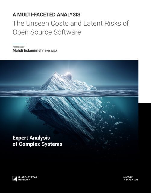Cover: The Unseen Costs and Latent Risks of OSS
