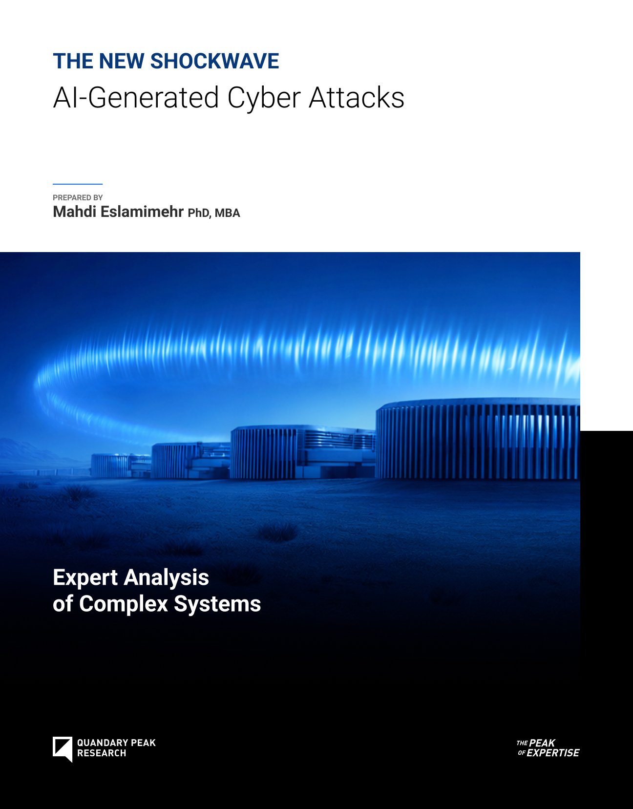 The New Shockwave: AI‑Generated Cyber Attacks | Quandary Peak Research