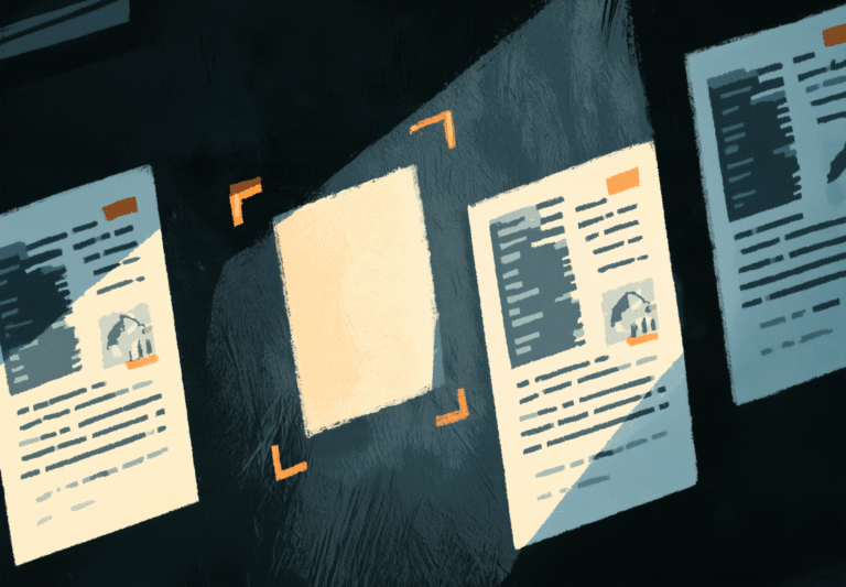 A highlighted gap among software records represents missing technical evidence in a software dispute.